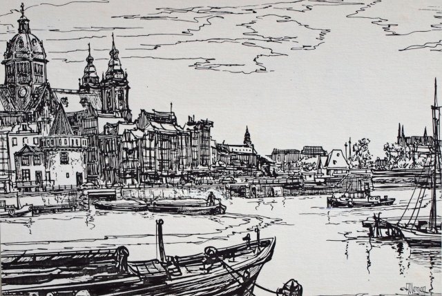 stadsgezicht amsterdam